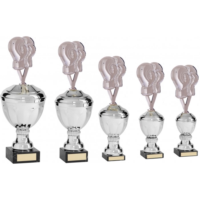 GLOVE PLAQUE METAL TROPHY  - AVAILABLE IN 5 SIZES